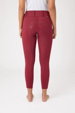 Horze Grand Prix Thermo Softshell Silicone FS Breeches For Women -Equestrian Clothing Shop 36608 CDRE 4
