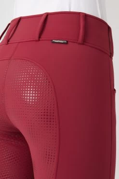 Horze Grand Prix Thermo Softshell Silicone FS Breeches For Women -Equestrian Clothing Shop 36608 CDRE 5