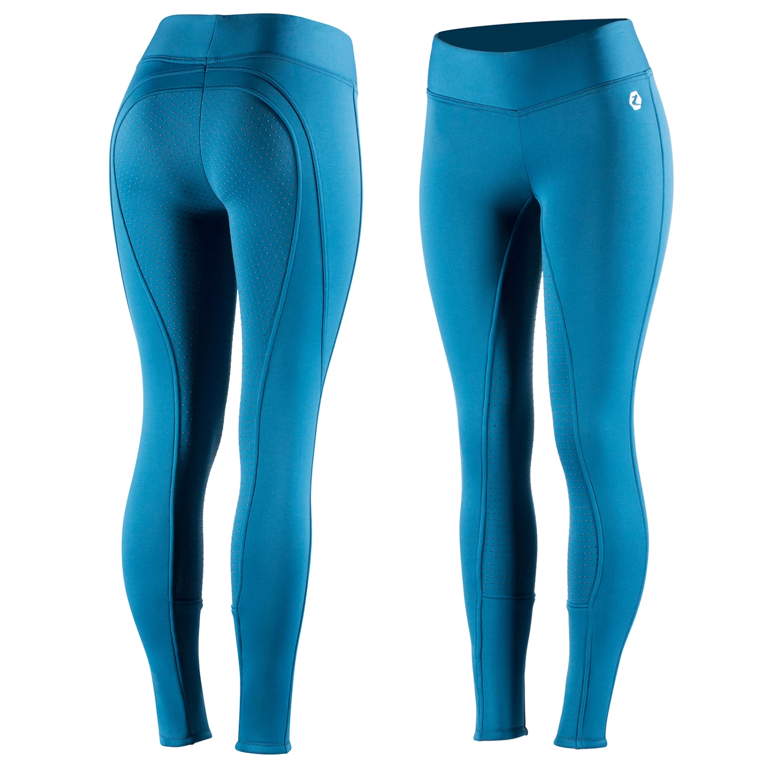 Horze Active Women's Winter Silicone Full Seat Tights 14 Horze Active Women's Winter Silicone Full Seat Tights - Image 14