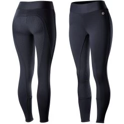 Horze Active Women's Winter Silicone Full Seat Tights 37 Horze Active Women's Winter Silicone Full Seat Tights -Equestrian Clothing Shop 36610 VDB 1