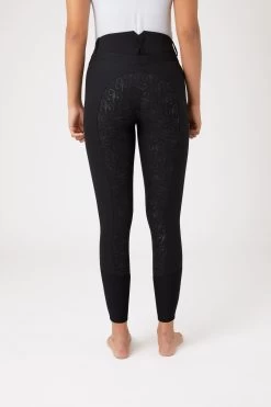 Horze Angelina Women's Lightweight Stretch Silicone Full Seat Breeches 23 Horze Angelina Women's Lightweight Stretch Silicone Full Seat Breeches -Equestrian Clothing Shop 36617 BL 4