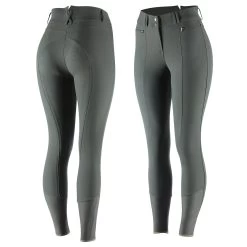Horze Angelina Women's Lightweight Stretch Silicone Full Seat Breeches 28 Horze Angelina Women's Lightweight Stretch Silicone Full Seat Breeches -Equestrian Clothing Shop 36617 LDGR 1