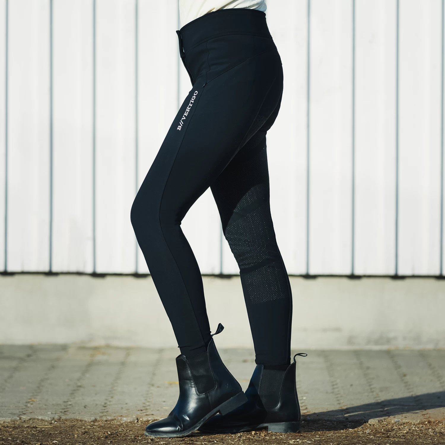 B Vertigo Justine Thermo Silicone Full Seat Breeches For Women 3 B Vertigo Justine Thermo Silicone Full Seat Breeches For Women - Image 3