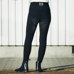 B Vertigo Justine Thermo Silicone Full Seat Breeches For Women 23 B Vertigo Justine Thermo Silicone Full Seat Breeches For Women -Equestrian Clothing Shop 36644 BL 4