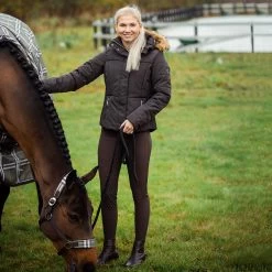 Horze Sienna Women's Silicone Full Seat Breeches 30 Horze Sienna Women's Silicone Full Seat Breeches -Equestrian Clothing Shop 36660 BRBR 4