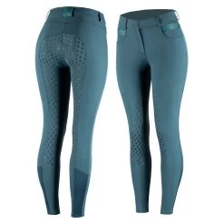 Horze Sienna Women's Silicone Full Seat Breeches 38 Horze Sienna Women's Silicone Full Seat Breeches -Equestrian Clothing Shop 36660 MJB 1