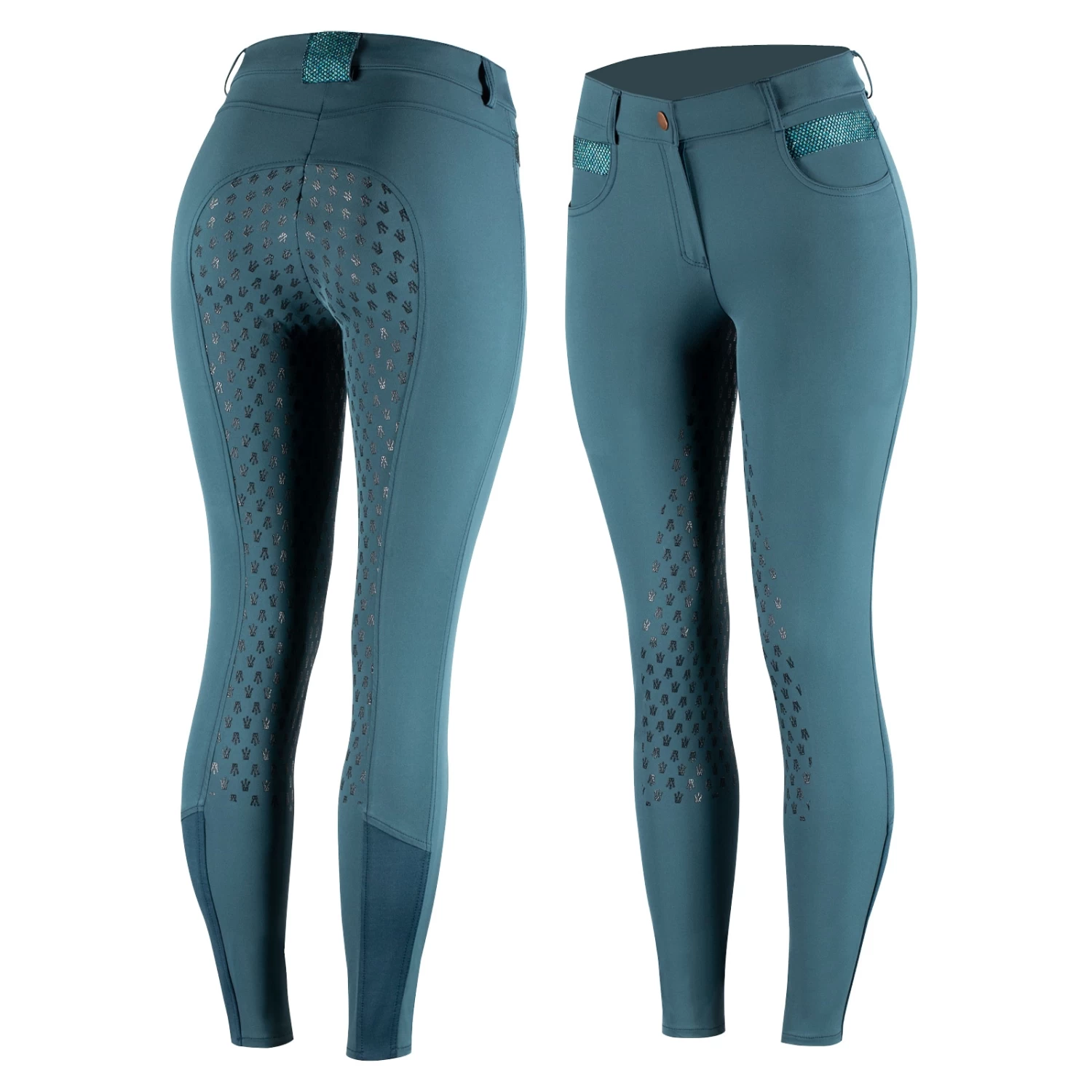 Horze Sienna Women's Silicone Full Seat Breeches 19 Horze Sienna Women's Silicone Full Seat Breeches - Image 19