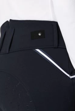 Horze Della High Waist Silicone Full Seat Breeches With Piping For Woman 18 Horze Della High Waist Silicone Full Seat Breeches With Piping For Woman -Equestrian Clothing Shop 36681 VDB 6