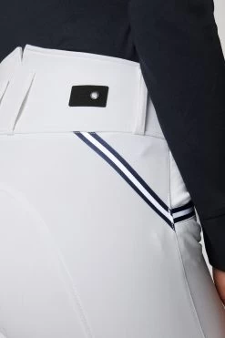 Horze Della High Waist Silicone Full Seat Breeches With Piping For Woman 25 Horze Della High Waist Silicone Full Seat Breeches With Piping For Woman -Equestrian Clothing Shop 36681 WH 6