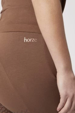 Horze Remy Women's Organic Cotton Riding Tights -Equestrian Clothing Shop 36686 BDBR 5