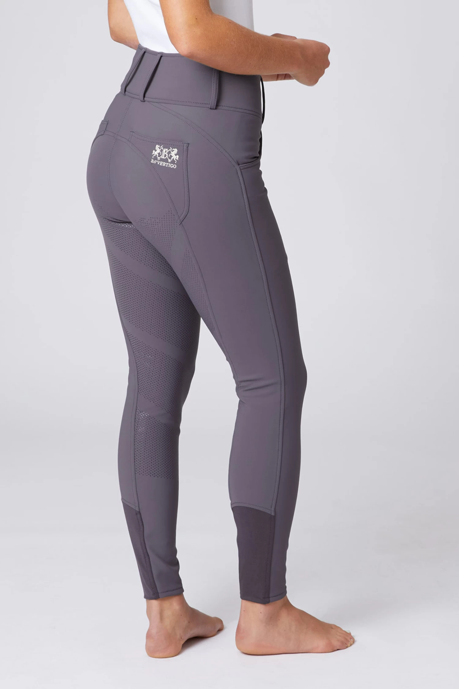 B Vertigo Dianne Full Seat Thermo Breeches For Women 2 B Vertigo Dianne Full Seat Thermo Breeches For Women - Image 2