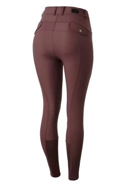 Horze Andrea High Waist Silicone Knee Patch Breeches For Woman