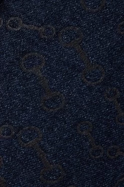 Horze Cecilia Women's Denim Silicone Full Seat Breeches With Back Detail -Equestrian Clothing Shop 36696 DNB 7