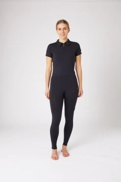 Horze Sagira Women's Silicone Full Seat Riding Tights With Gold Detail -Equestrian Clothing Shop 36701 VDB 3