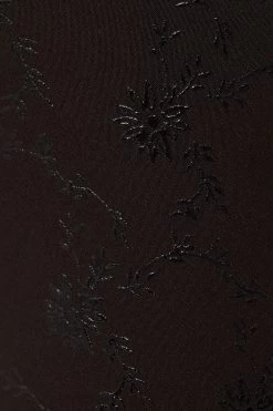 Horze Kaitlin Women's Knee Patch Breeches With Flower Detail -Equestrian Clothing Shop 36706 AFBR 6