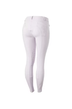 Horze Kaitlin Women's Knee Patch Breeches With Flower Detail -Equestrian Clothing Shop 36706 OHPU 1