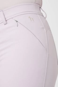 Horze Kaitlin Women's Knee Patch Breeches With Flower Detail -Equestrian Clothing Shop 36706 OHPU 5