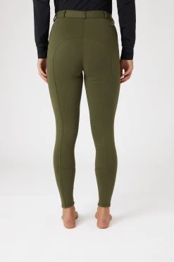 Horze Women's Active Silicone Knee Grip Breeches -Equestrian Clothing Shop 36717 bkgr 04