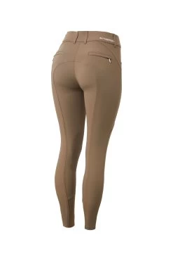 B Vertigo Davina Women's Mid-Rise Knee Patch Breeches With Phone Pockets -Equestrian Clothing Shop 36723 SBE 1