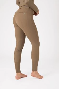 B Vertigo Davina Women's Mid-Rise Knee Patch Breeches With Phone Pockets -Equestrian Clothing Shop 36723 SBE 2