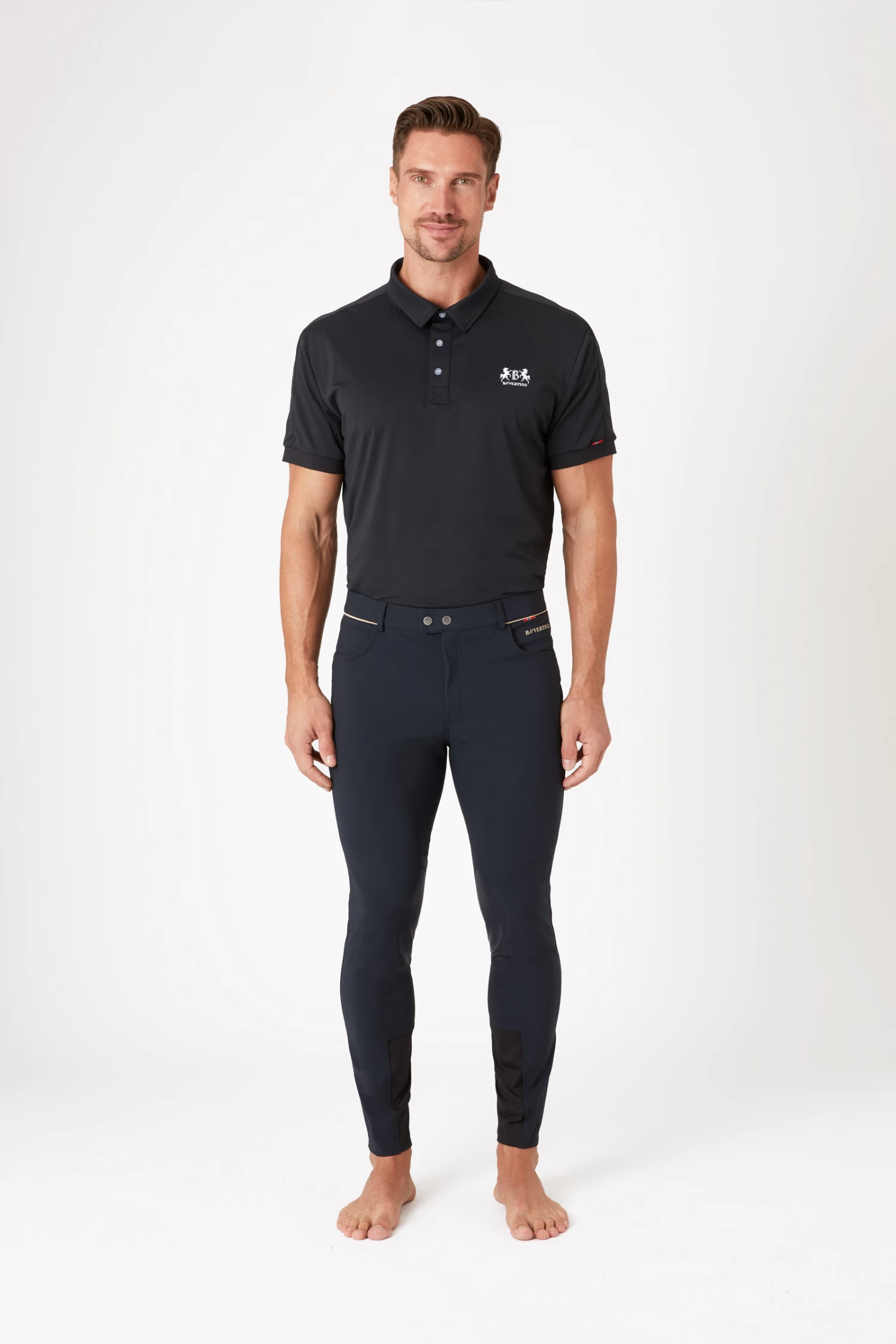 B Vertigo Damien Men's Knee Patch Breeches 17 B Vertigo Damien Men's Knee Patch Breeches - Image 17