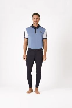 B Vertigo Damien Men's Knee Patch Breeches 29 B Vertigo Damien Men's Knee Patch Breeches -Equestrian Clothing Shop 36725 vdb 03