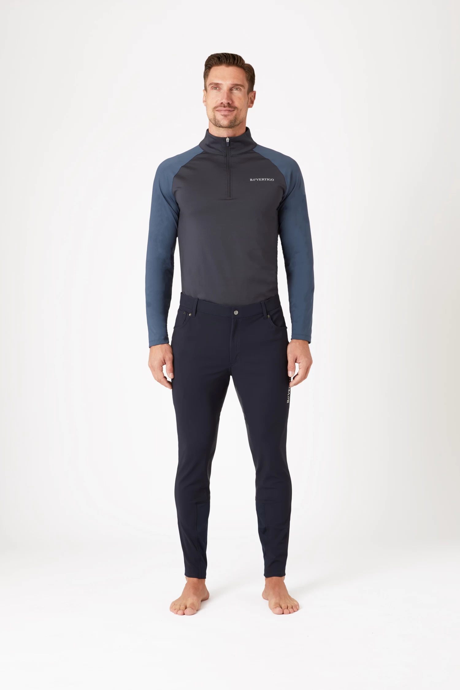 B Vertigo Ethan Men's Functional Full Seat Breeches 3 B Vertigo Ethan Men's Functional Full Seat Breeches - Image 3