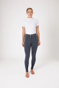 B Vertigo Meghan Women's High Waist Knee Patch Breeches -Equestrian Clothing Shop 36740 VDB 3
