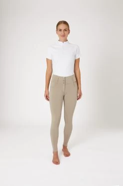 B Vertigo Meghan Women's High Waist Knee Patch Breeches -Equestrian Clothing Shop 36740 wtbe 03