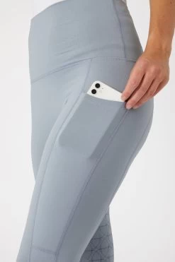 Horze Mette Women's Full Seat Mid Season Riding Tights With High Waist -Equestrian Clothing Shop 36752 TWG 5