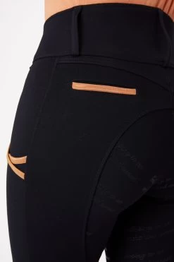 Horze Nella Women's Full Seat Breeches With Phone Pockets 27 Horze Nella Women's Full Seat Breeches With Phone Pockets -Equestrian Clothing Shop 36764 590 06