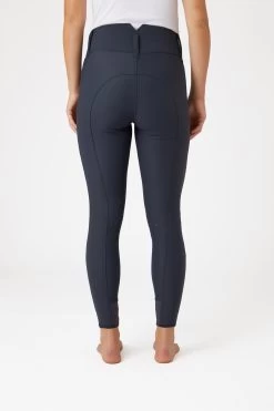 Horze Indira Women's Knee Grip Breeches With High Waist -Equestrian Clothing Shop 36768 IKB 4