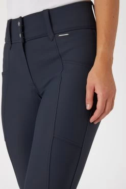 Horze Indira Women's Knee Grip Breeches With High Waist -Equestrian Clothing Shop 36768 IKB 5