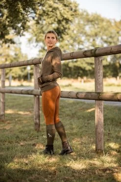 Horze Active Women's Full Grip Winter Riding Tights With Phone Pocket -Equestrian Clothing Shop 36780 cfbr 08