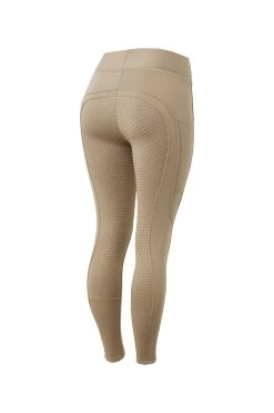 Horze Active Women's Full Grip Winter Riding Tights With Phone Pocket -Equestrian Clothing Shop 36780 dtbe 01