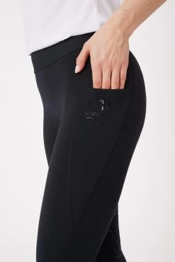 Horze Maia Women's Fullgrip Riding Tights With Phone Pocket -Equestrian Clothing Shop 36801 085 05