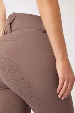 Horze Women's Silicone Full Seat Breeches With High Waist And Crystal Pocket 29 Horze Women's Silicone Full Seat Breeches With High Waist And Crystal Pocket -Equestrian Clothing Shop 36952 PU 6