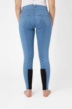 Ladies Denim Full Grip Breeches 11 Ladies Denim Full Grip Breeches -Equestrian Clothing Shop 36966 534 04