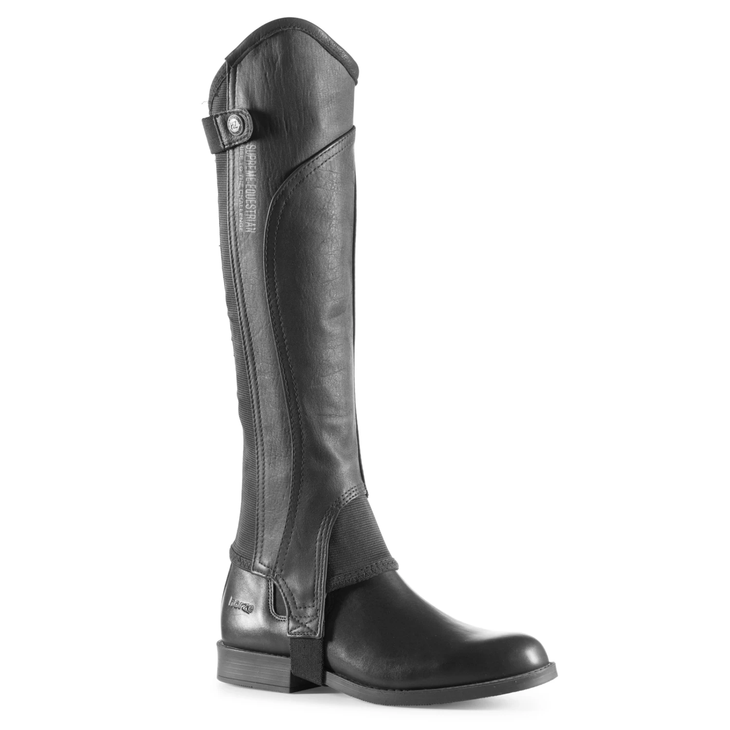 Horze Quinton Leather Half Chaps 1 Horze Quinton Leather Half Chaps