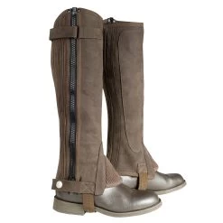 Horze Ribbed Amara Kids' Half Chaps 6 Horze Ribbed Amara Kids' Half Chaps -Equestrian Clothing Shop 37229 DBR 1