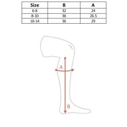 Horze Ronda Teenage Leather Chaps -Equestrian Clothing Shop 37252 BL 6