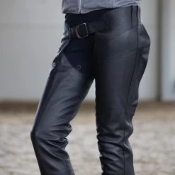 Horze Blake Leather Full Chaps -Equestrian Clothing Shop 37259 BL 7