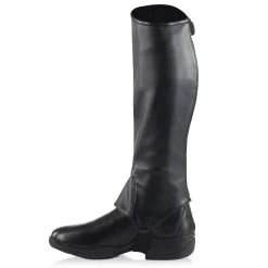 Horze Sabrina Women's PU Leather Glitter Half Chaps -Equestrian Clothing Shop 37297 BL 3