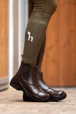 Horze Idaho Women's Winter Jodhpur Boots -Equestrian Clothing Shop 38088 BR 8