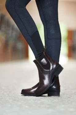 B Vertigo Women's Neptune Leather Jodhpur Boots -Equestrian Clothing Shop 38091 DBR 7