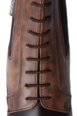 Horze Kilkenny Women's Two-Toned Jodhpur Boots -Equestrian Clothing Shop 38168 DBR LBR 6