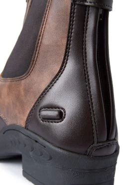 Horze Kilkenny Women's Two-Toned Jodhpur Boots -Equestrian Clothing Shop 38168 DBR LBR 7