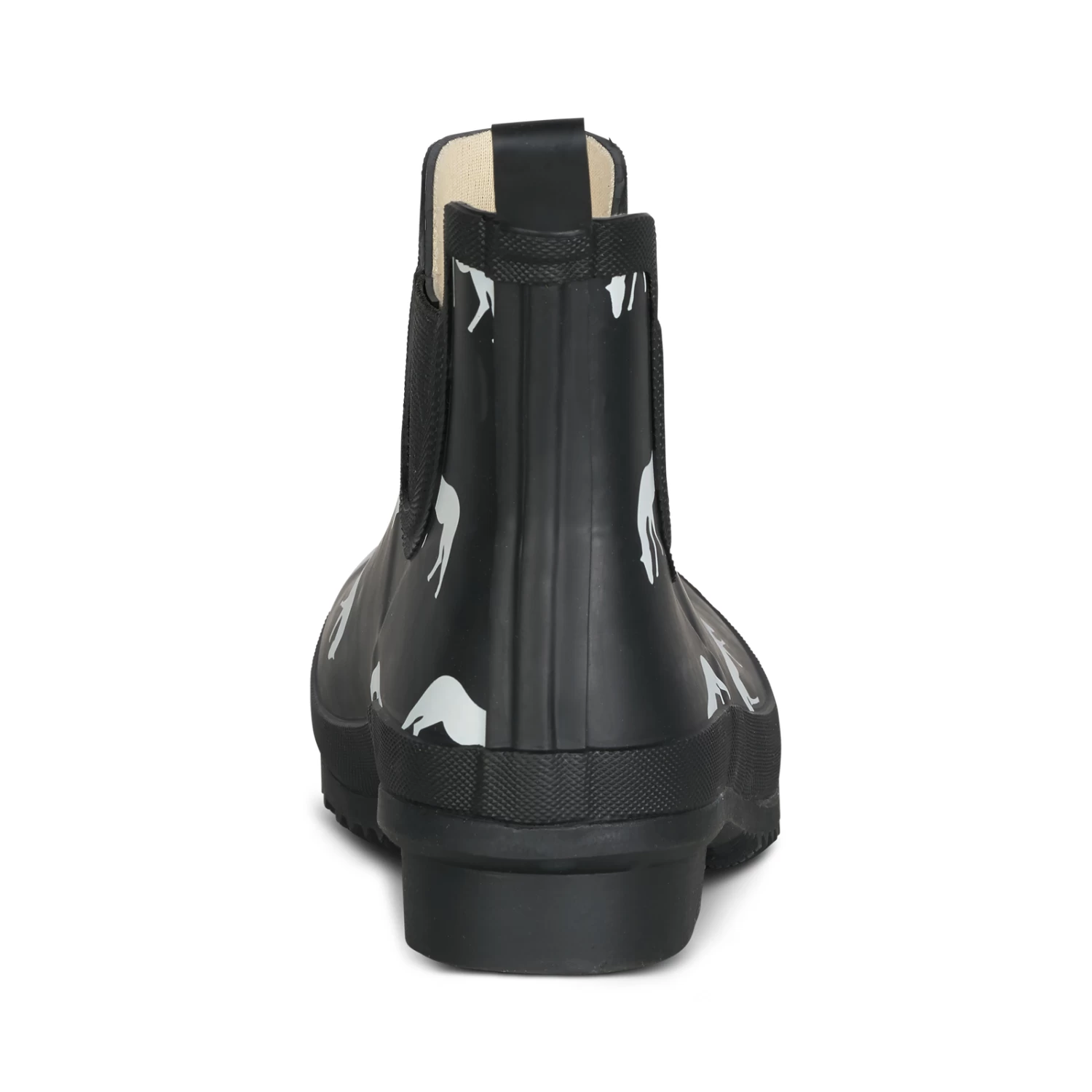 Horze Billie Women's Rubber Jodhpur Boots With Print 4 Horze Billie Women's Rubber Jodhpur Boots With Print - Image 4