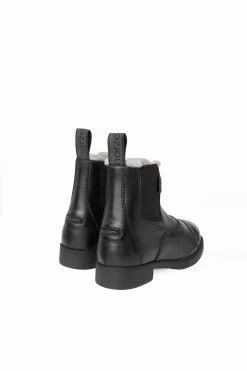 Horze Wexford Kids Front-Zip Jodhpur Winter Boots With Faux Fur -Equestrian Clothing Shop 38265 BL 4