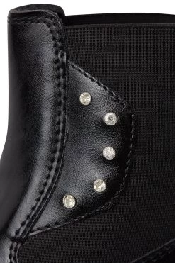 Horze Portland Kids' Jodhpur Boots With Crystals 14 Horze Portland Kids' Jodhpur Boots With Crystals -Equestrian Clothing Shop 38268 099 06